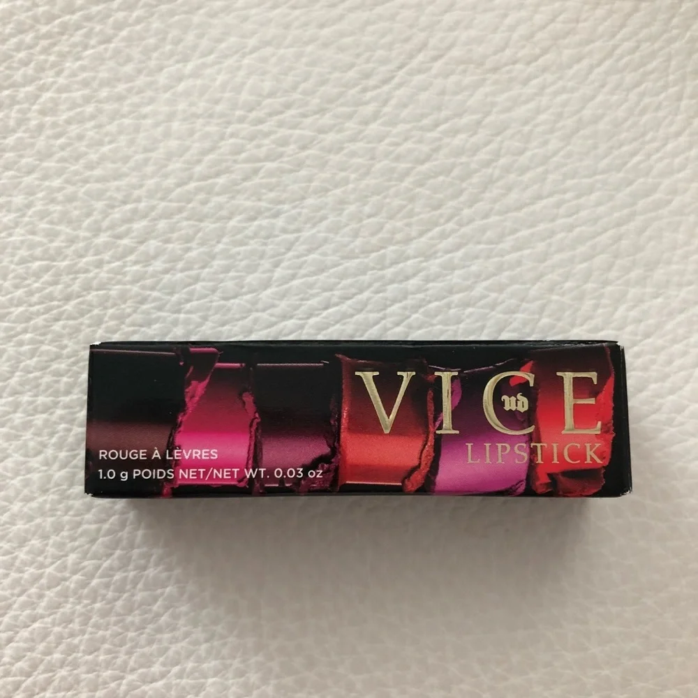 New Unopened Urban Decay Vice Lip Mini Backtalk